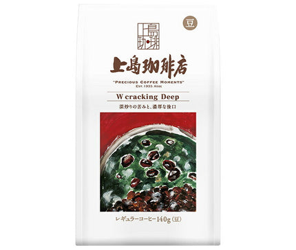 UCC Ueshima Coffee Shop Café Enquête Grains torréfiés W cracking Deep Sac de 140 g x 12 sacs