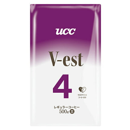 UCC Vest No.4 (Beans) 500g x 1 bag [Shipped in Japan]
