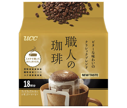 UCC Artisan's Coffee One-Drip Coffee Bitter Classic Blend (7g x 18P) x 12 bags 