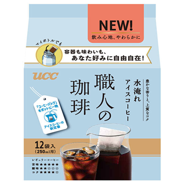 UCC Artisan Coffee Coffee Bag Brewed Iced Coffee 12P x 12 Bags [Shipped in Japan]