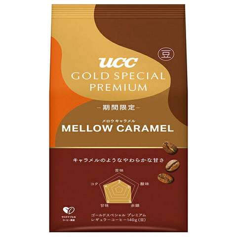UCC GOLD SPECIAL PREMIUM Roasted Beans Mellow Caramel 140g x 12 packs