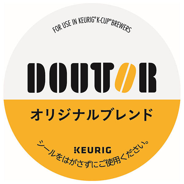 ユニカフェ キューリグ専用カートリッジ K-Cupパック ドトール オリジナルブレンド 12P×8箱入【日本出荷】