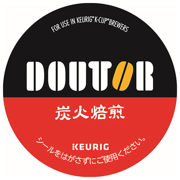 ユニカフェ キューリグ専用カートリッジ K-Cupパック ドトール 炭火焙煎 12P×8箱入【日本出荷】