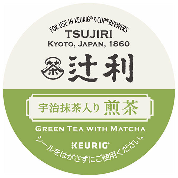 Unicafe Keurig Cartridge K-Cup Pack Tsujiri Sencha with Uji Matcha 12P x 8 Boxes [Shipped in Japan]