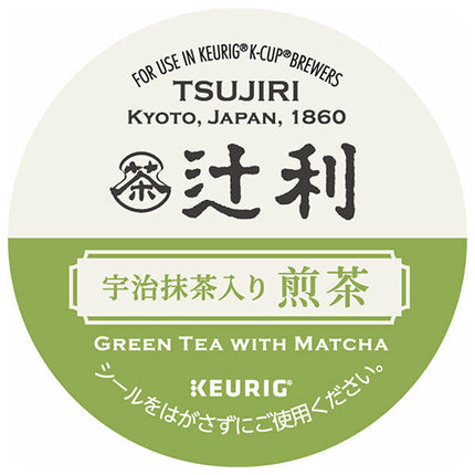 Unicafe Keurig Cartridge K-Cup Pack Tsujiri Sencha with Uji Matcha 12P x 8 Boxes [Shipped in Japan]