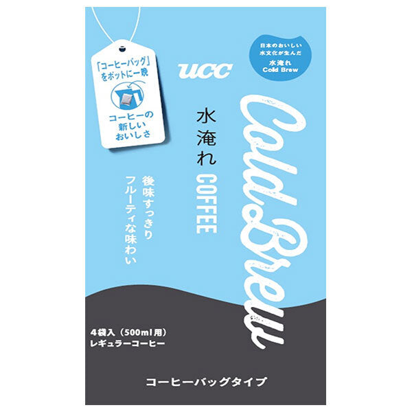 UCC Cold Brew Coffee Bag Cold Brew Iced Coffee (30g x 4 bags) x 12 bags [Shipped in Japan]