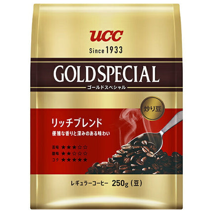 Mélange riche de haricots frits spéciaux UCC Gold 250 g x 6 sachets