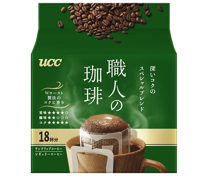 UCC 職人の珈琲 ワンドリップコーヒー 深いコクのスペシャルブレンド (7g×18P)×12袋入