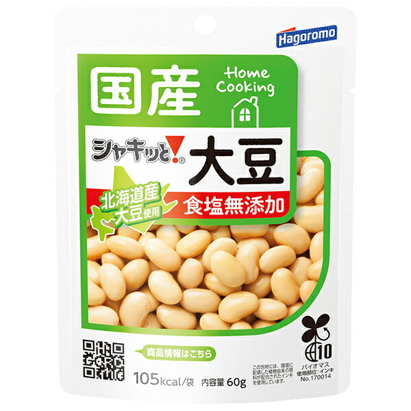 Hagoromo Foods HomeCooking Domestic Crispy Soybeans 60g x 24 bags [Shipped in Japan]