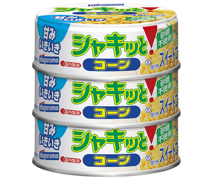 Hagoromo Foods Maïs croustillant (65g x 3 canettes) x 24 pièces 