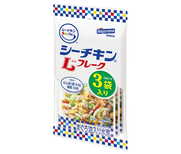Hagoromo Foods Sea Chicken Smile L Flake (50g x 3 bags) x 16 bags [shipped in Japan]