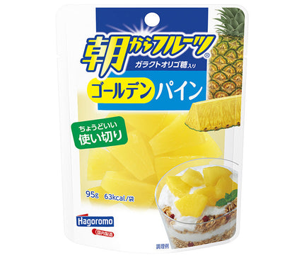 Hagoromo Foods Morning Fruit Golden Pine pochette 95g x 6 sachets 