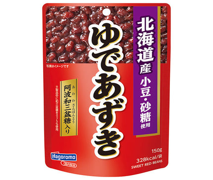 Hagoromo Foods Tsubutto! Boiled Azuki Beans 150g Pouch x 6 pieces