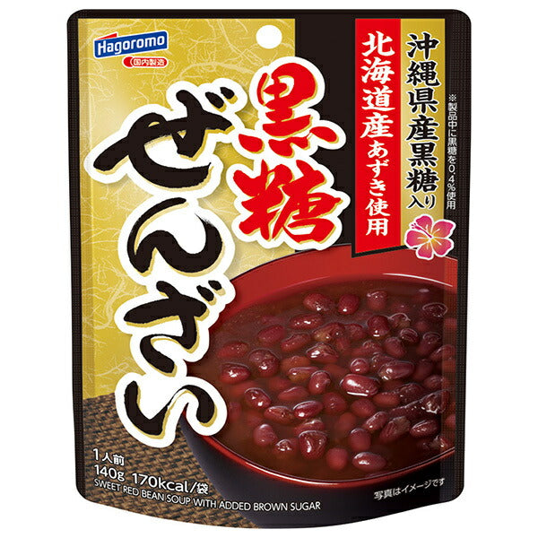はごろもフーズ 黒糖ぜんざい 140g×20袋入【日本出荷】