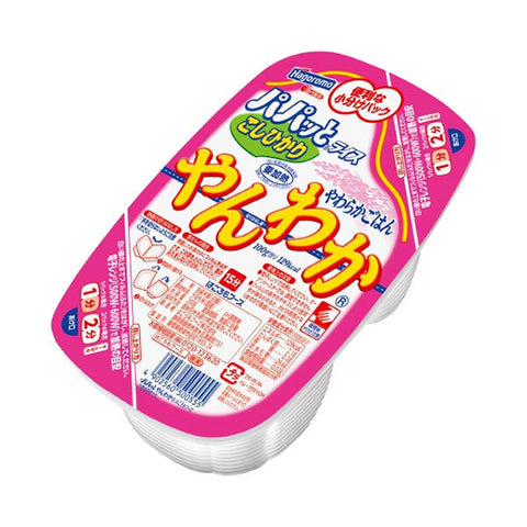 Hagoromo Foods Riz Papatto Riz Yanwaka Koshihikari 200g x 24 pièces 