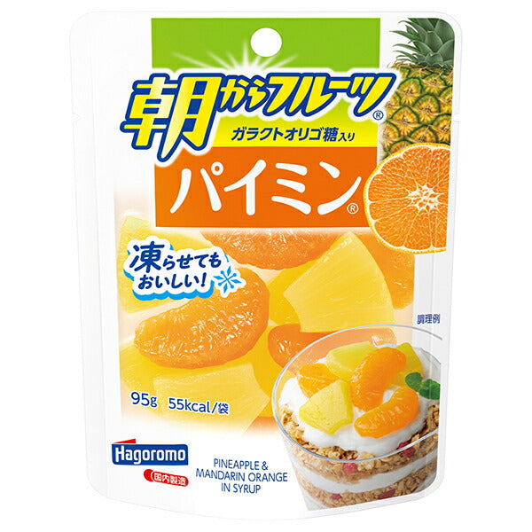 Hagoromo Foods Asakara Fruit Paimin 95g pouch x 6 bags [shipped in Japan]