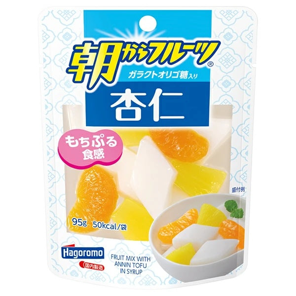 Hagoromo Foods Morning Fruit Almond Kernel 95g pouch x 6 bags [Shipped in Japan]