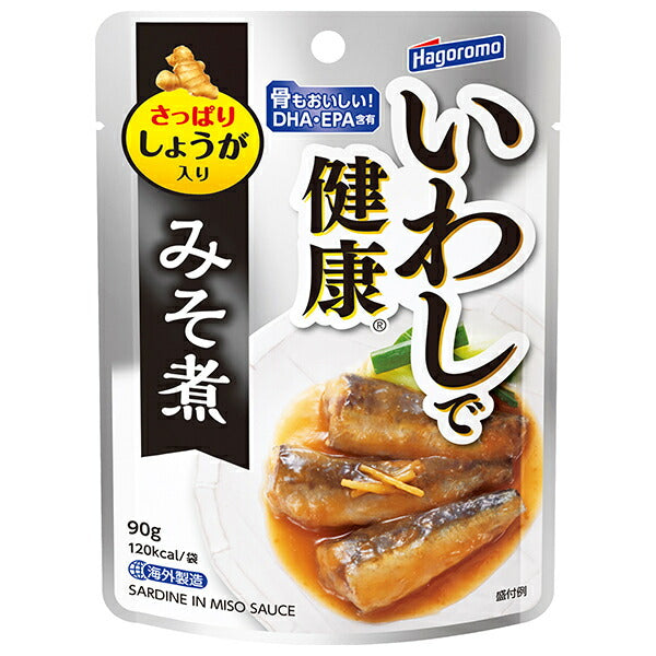はごろもフーズ いわしで健康 みそ煮 90gパウチ×12個入【日本出荷】
