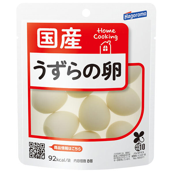 Hagoromo Foods Home Cooking Domestic Quail Eggs 8 pieces x 6 bags [Shipped in Japan]