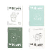 Kawaii Spiral Notebook – Detachable Coil Student Notepad A5/B5 | Frosted Cover