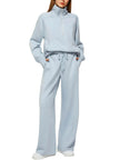 Plain Women Matching Casual Winter Tracksuit set - joggers and hoodie set for women