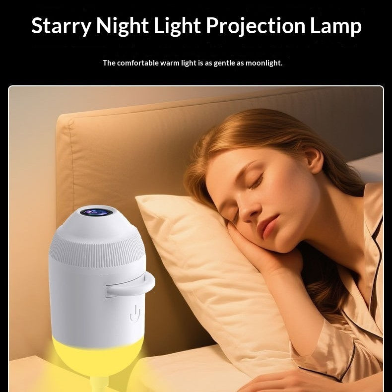 Planet Star Projector Lamp – Galaxy Night Light for Bedroom Romantic Ceiling Decor