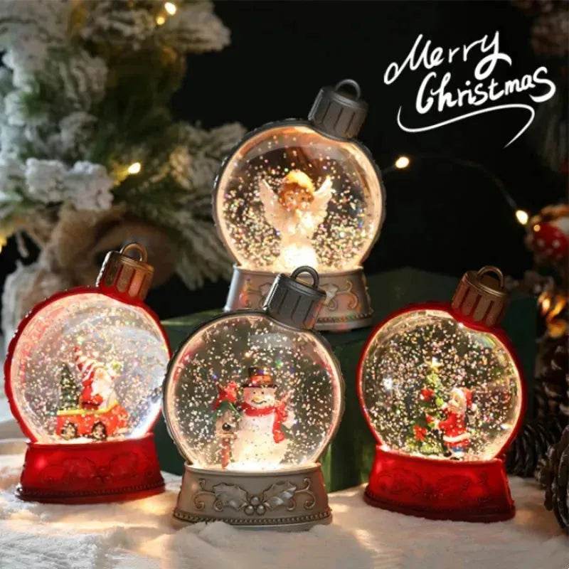 Christmas Holiday Decorations Hanging Luminous Simulation Light LED Decoration Scene Layout Flame Light Home Decor