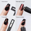 Cat's Eye Nail Magnet Tool, Cross Pattern, Strong Magnetic Manicure Stick