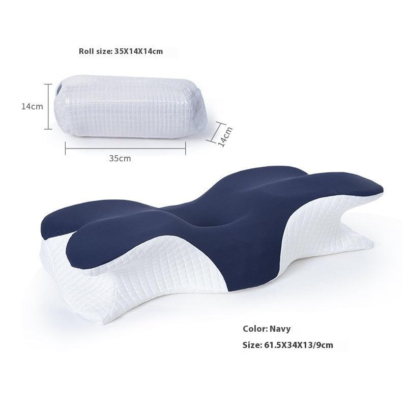 Slow Rebound Memory Foam Cervical Pillow – Ergonomic Neck Support Pillow for Adults