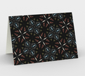 Set of 3 Blank Greeting Cards | 5 x 7 | Dark Tiles