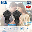 True Wireless Earbuds Bluetooth 4.2 aptX CVC 6.0 Noise Cancelling Business Driving Walking TWS
