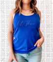 Let Them Racerback Tank Top