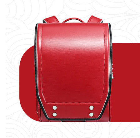 Kids Ergonomic Spine-Protecting School Backpack – Load-Reducing PU, 4 Colours