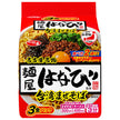 Sanyo Foods Sapporo Ichiban Local Hot Noodles Menya Hanabi Supervised Taiwanese Mazesoba 3 Meal Pack x 9 Pieces 