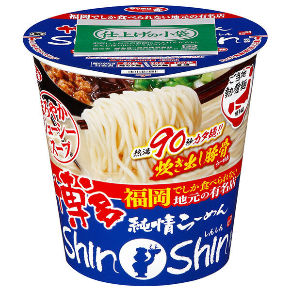 [5 % de réduction sur tous les produits !!~ 12/27] Sanyo Foods Sapporo Ichiban Local Passionate Love Noodles Hakata Junjo Ramen supervisé par ShinShin Cuit Tonkotsu Ramen Vertical Big 98g x 12 pièces