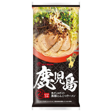 マルタイ 鹿児島黒豚とんこつラーメン 185g×15袋入【日本出荷】