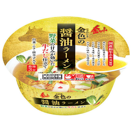 Tokushima Seifun Kin-chan Golden Soy Sauce Ramen 106g x 12 pieces [Shipped in Japan]