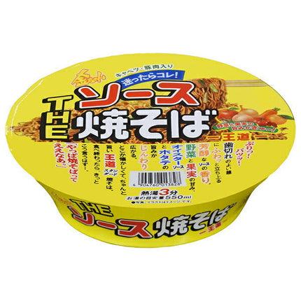 Tokushima Seifun Kin-chan THE Sauce Yakisoba Royal Road 126g x 12 pieces [Shipped in Japan]