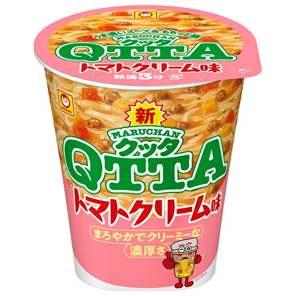 Toyo Suisan MARUCHAN QTTA (Maruchan Qtta) saveur tomate-crème, 79g x 12 unités.
