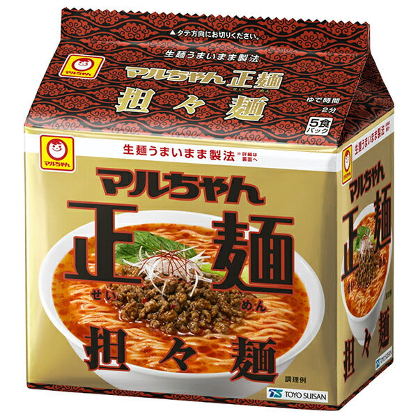 Toyo Suisan Maruchan Seimen Tantanmen 5-meal pack x 6 pieces [shipped in Japan]