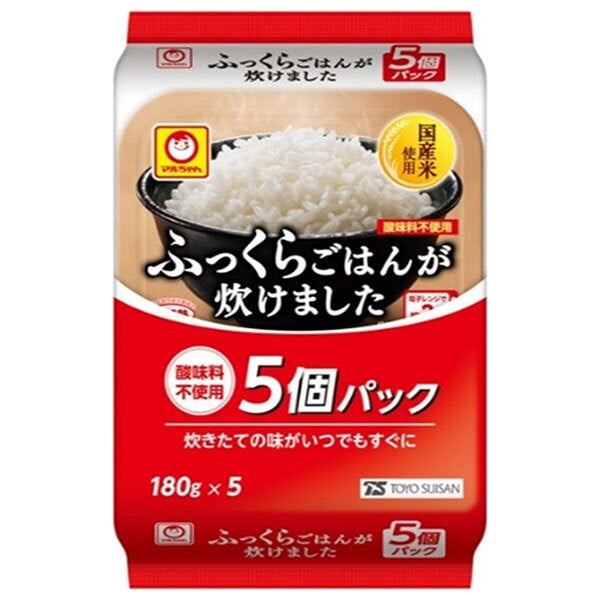 東洋水産 ふっくらごはんが炊けました 5個パック (180g×5個)×4個入【日本出荷】