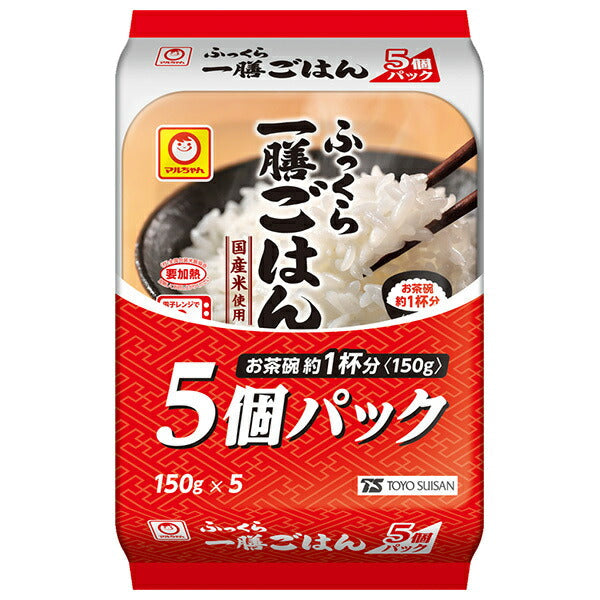 Toyo Suisan Fluffy One Set Riz 5 Pack (150g x 5 pièces) x 4 pièces 