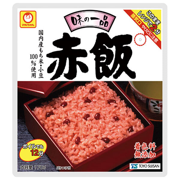 東洋水産 味の一品 赤飯 170g×20個入【日本出荷】