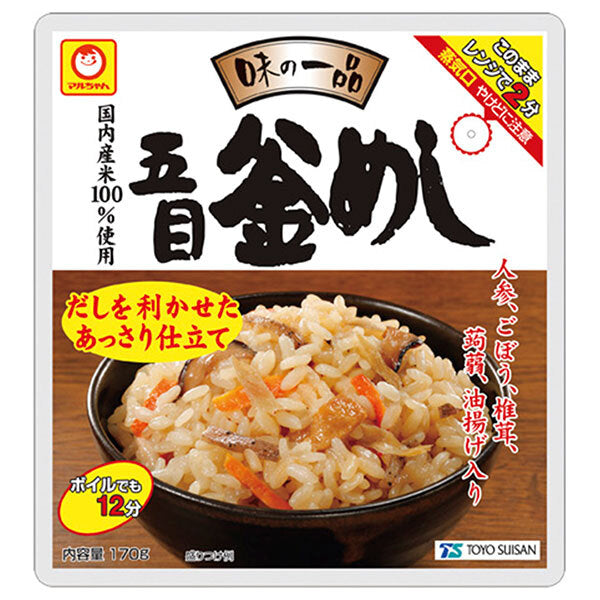 Toyo Suisan Aji no Ippin Gomoku Kamameshi 170g x 20 pièces