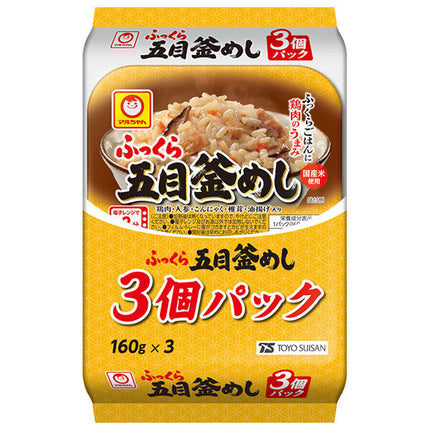 Toyo Suisan Plump Gomoku Kamameshi 3 pack (160g x 3 pieces) x 8 pieces [Shipped in Japan]