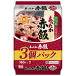 Toyo Suisan Warm Sekihan 3 pack (160g x 3 pièces) x 8 pièces 