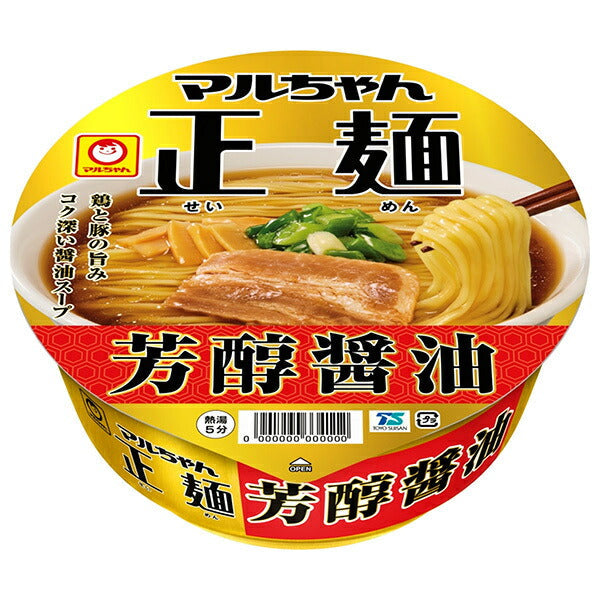 Toyo Suisan Maruchan Seimen Cup Rich Soy Sauce 120g x 12 pieces [Shipped in Japan]