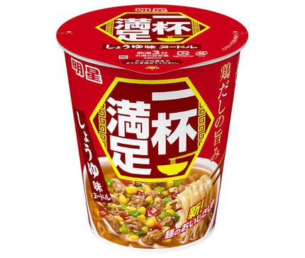 Myojo Foods Ippai Manzoku Soy Sauce Noodles 60g x 12 pieces 