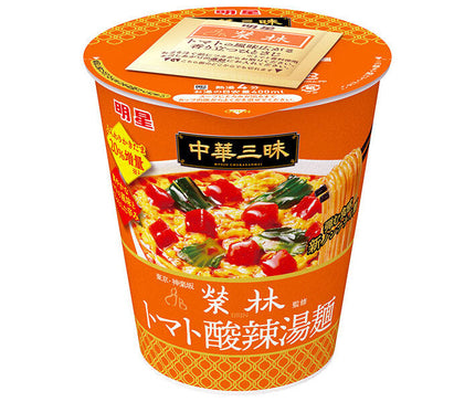 Myojo Foods Chinese Zanmai Vertical Big Eirin Tomato Hot and Sour Soup Noodles 98g x 12 pieces 