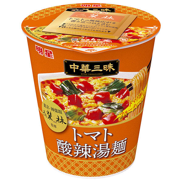 Myojo Foods Chinois Zanmai Vertical Big Eirin Tomate Nouilles Piquantes et Aigres 98g x 12 pièces 